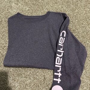 Carhartt Gray Long Sleeve Tee